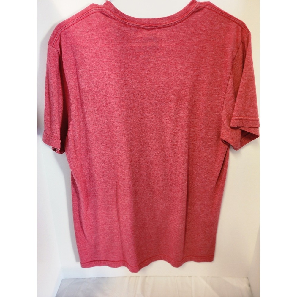 Grateful Dead Eye Steal Your Face Graphic T-Shirt Red Heather Medium - Picture 4 of 4